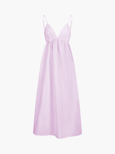 Elena | Rückenfreies Maxi-Kleid mit Cut-Out – Zeitlose Sommer-Eleganz