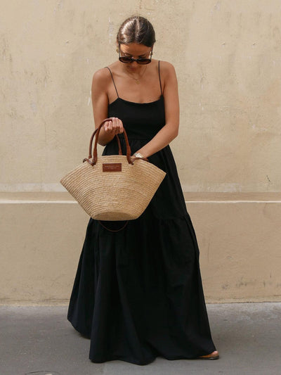Lou | Lässiges Rückenfreies Sommerkleid mit Dekolleté