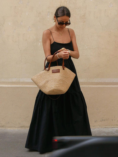 Lou | Lässiges Rückenfreies Sommerkleid mit Dekolleté