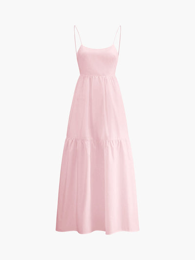 Lou | Lässiges Rückenfreies Sommerkleid mit Dekolleté