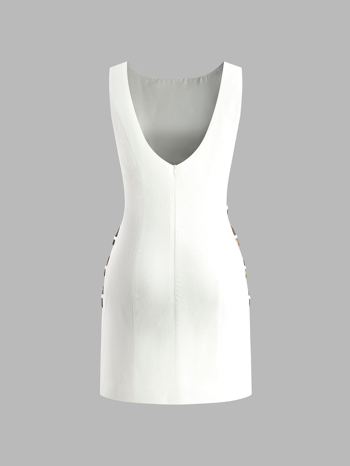 Carlotta | Elegantes Minikleid mit Cut-Outs & Ring-Details
