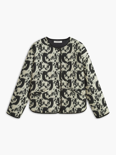 Leona | Jacke mit Animal-Print – Ein Statement für den mutigen Look