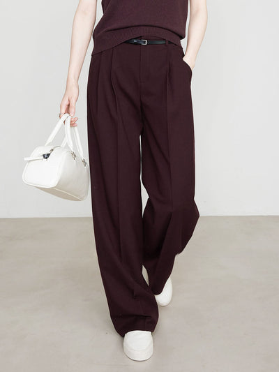 Verena | Bordeaux Chino Elegant Und Bequem