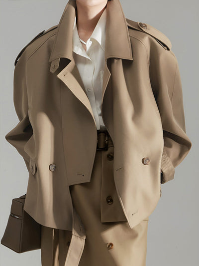 Elena | Oversized Trenchcoat – Zeitlose Eleganz trifft auf modernen Chic