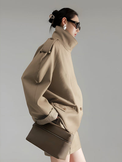 Elena | Oversized Trenchcoat – Zeitlose Eleganz trifft auf modernen Chic