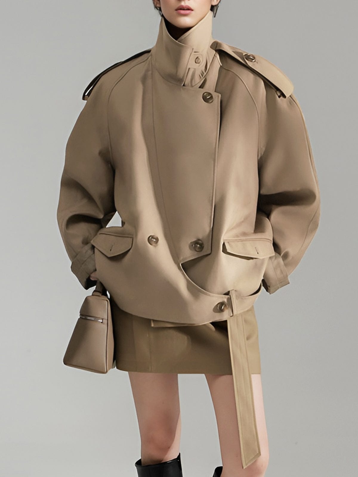 Elena | Oversized Trenchcoat – Zeitlose Eleganz trifft auf modernen Chic