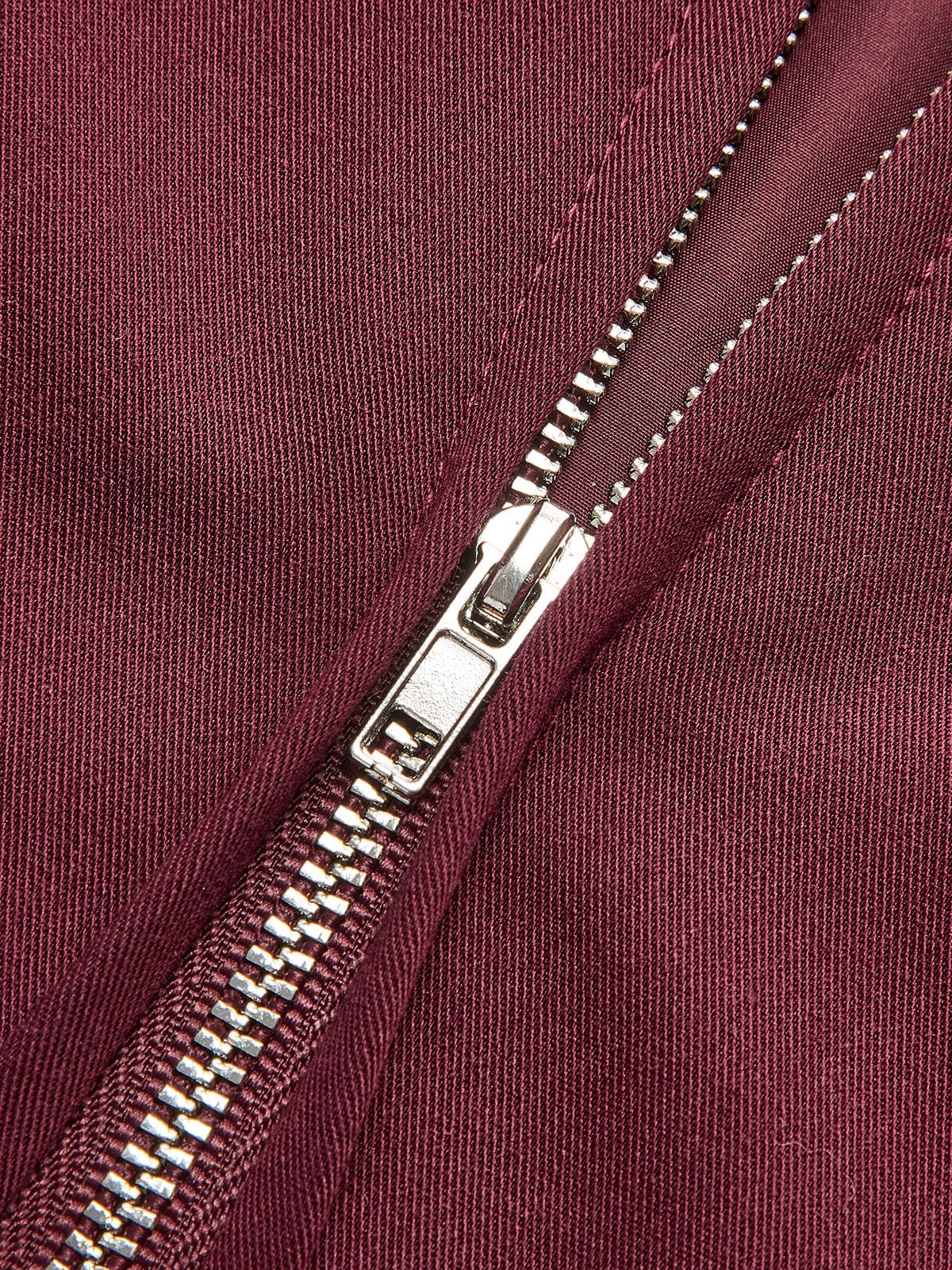 Elena | Minimalistische Jacke in Burgunderrot – Eleganz trifft Vielseitigkeit