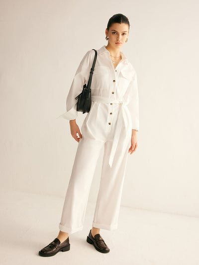 Xenia | Garten Jumpsuit Minimalistischer Stil