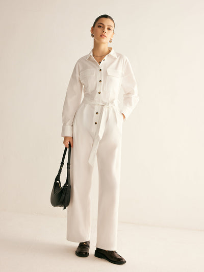 Xenia | Garten Jumpsuit Minimalistischer Stil