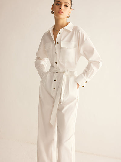 Xenia | Garten Jumpsuit Minimalistischer Stil