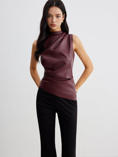 Marousha | Kunstleder Tanktop