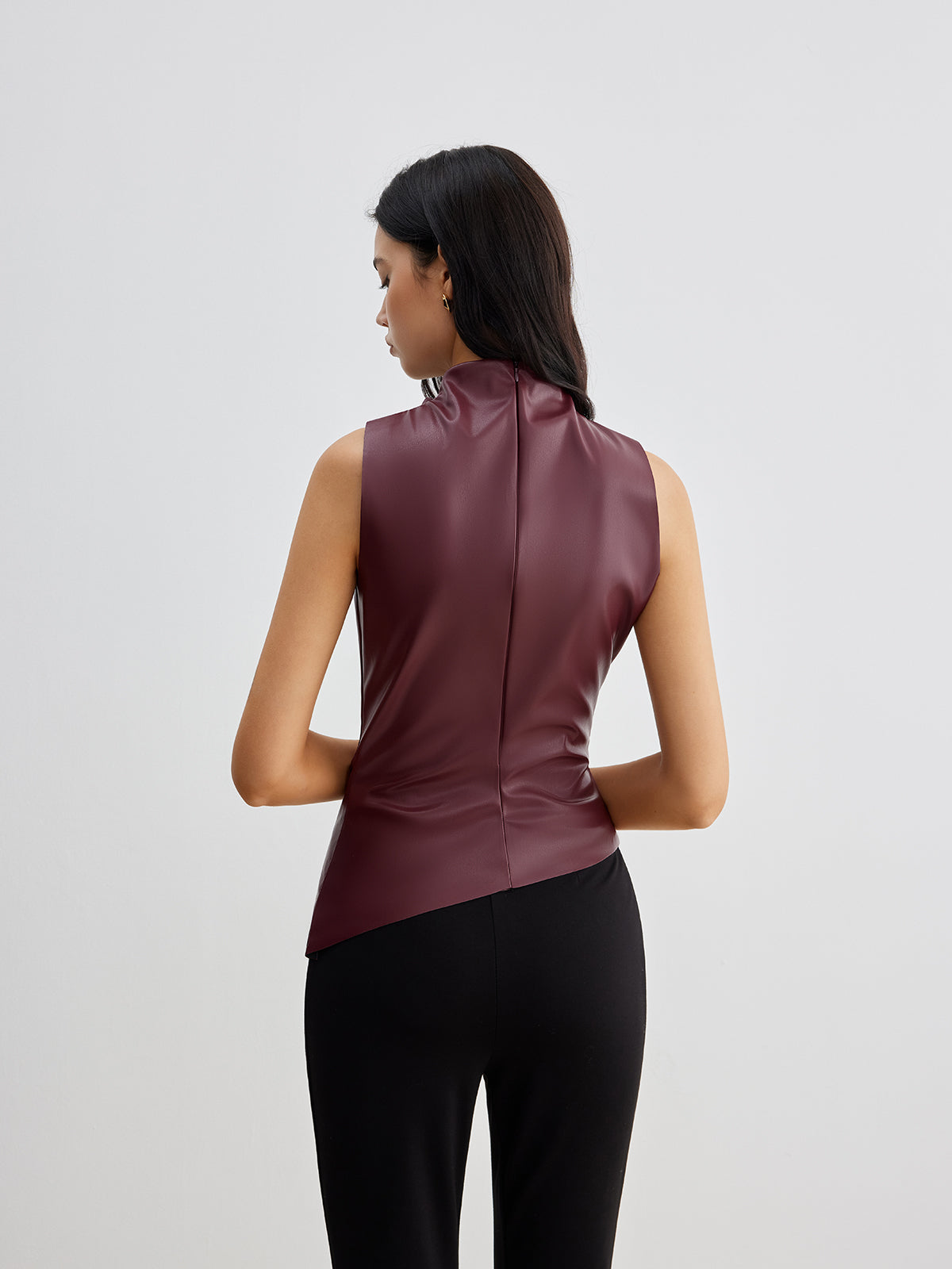 Marousha | Kunstleder Tanktop