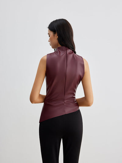 Marousha | Kunstleder Tanktop