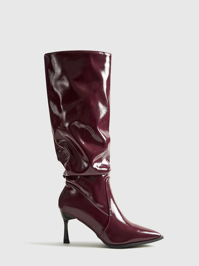 Pauline | High Heel Knie Stiefel