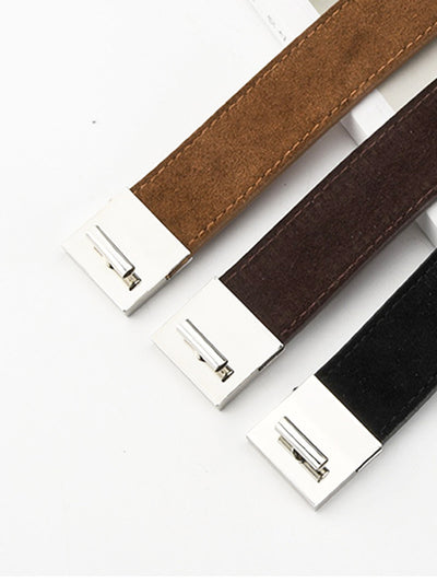 Eleonore |  Schmaler Leder Gürtel Elegantes Accessoire Für Jeden Look