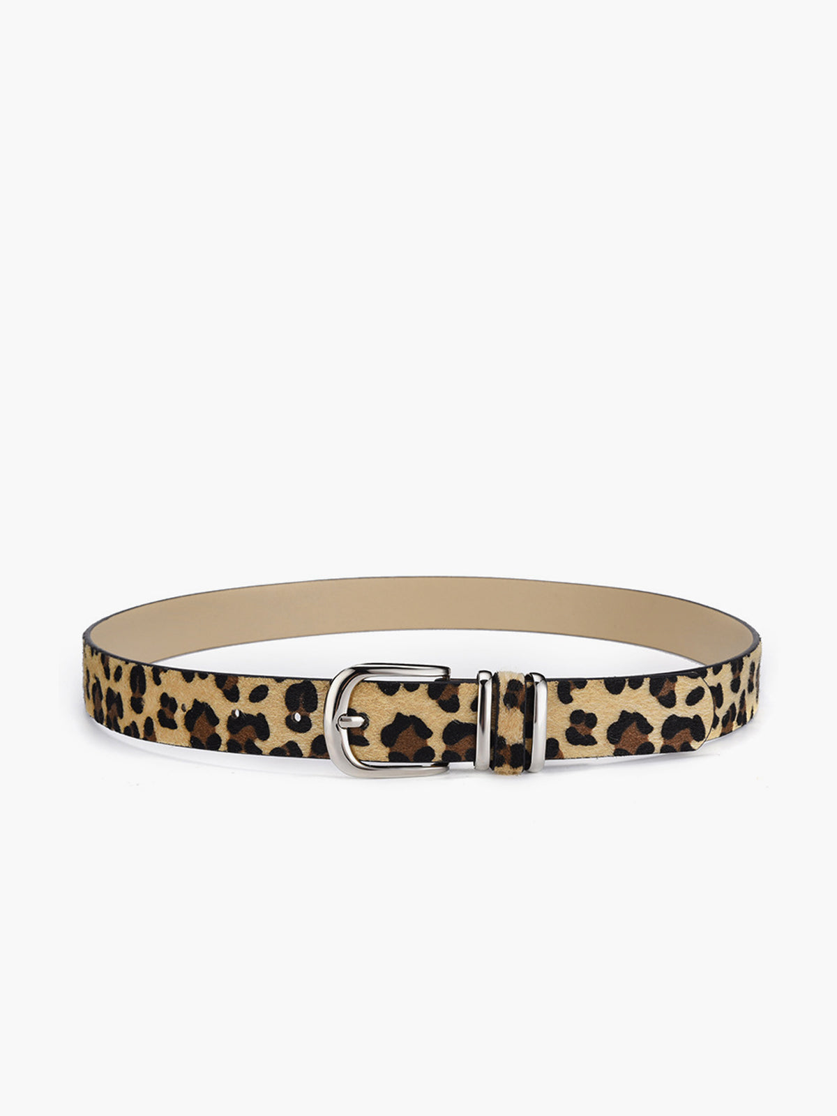 Leandra | Stilvolle Schnalle Leopard Print Gürtel
