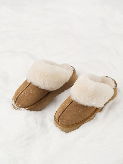 Chaussons à semelle épaisse