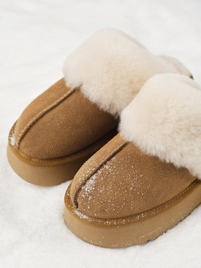 Chaussons à semelle épaisse