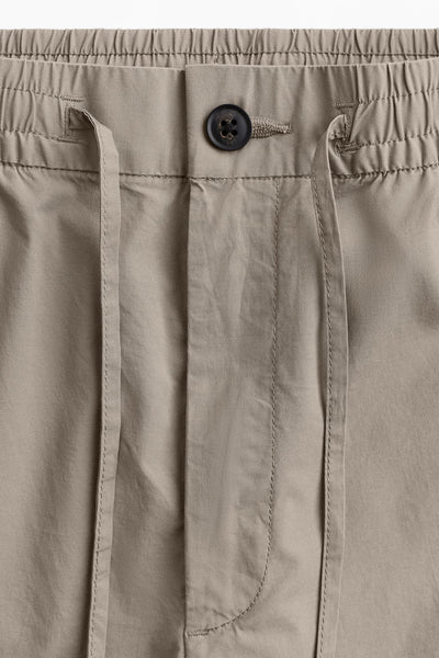 Francesco | Herren-Chinohose in Braun mit Kordelzug