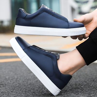 Alexander | Hochwertiger weißer Herrensneaker aus Leder