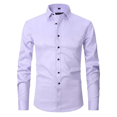 Braony | Klassisches Langarmh Herrenhemd mit modernem Slim-Fit