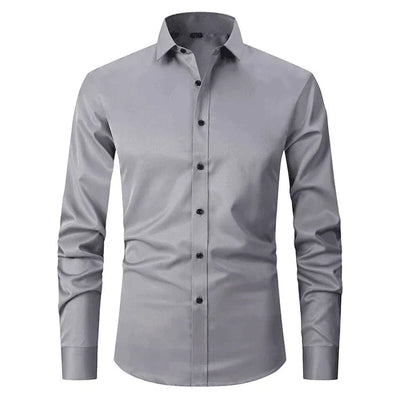 Braony | Klassisches Langarmh Herrenhemd mit modernem Slim-Fit