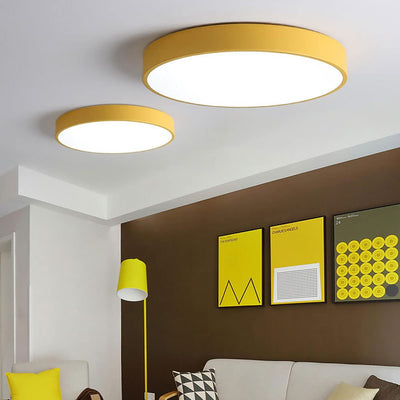 NordLuxe | Skandinavische runde LED-Deckenleuchten