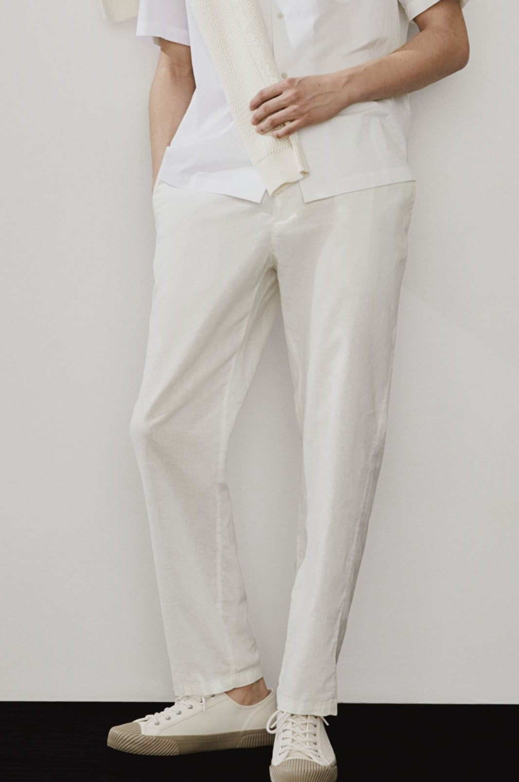 Herren-Casualhose mit Kordelzug – Minimalistischer Look in mehreren Farben