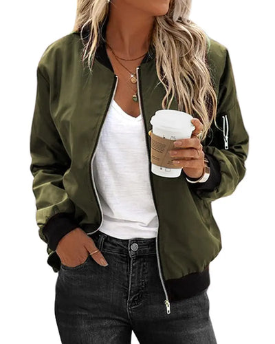 Lia | Klassische Bomberjacke für Damen Zendoo.de