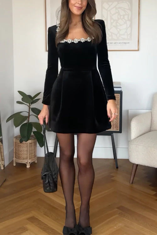 Yassy | Velvet Elegant Kleid