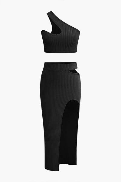 Romy | Asymmetrisches Zweiteiler-Set mit Cut-Out-Details