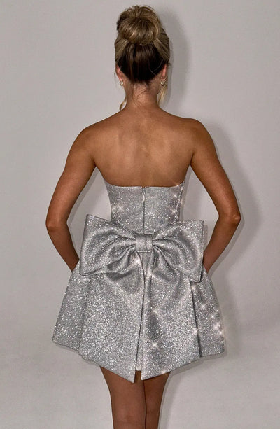 Emma | Glitzerndes Minikleid – Strahlende Eleganz für Unvergessliche Nächte Zendoo.de