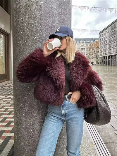 Suzy |  Kunstfell-Jacke Limited Edition Zendoo.de