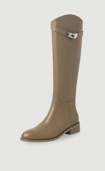 Hailey | Eleganter Damenreitstiefel aus hochwertigem Leder