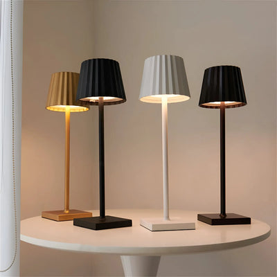 Zendoo | Dimmbare, wiederaufladbare, kabellose LED-Tischlampe Zendoo.de