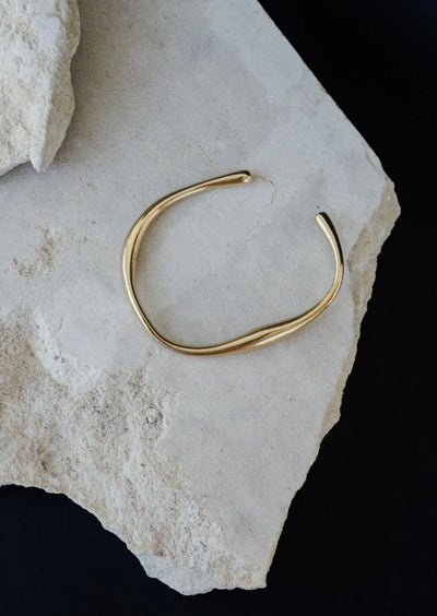 Lena | Golden Manschettenarmband Zendoo.de