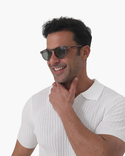 Ezekiel | Polarisiert Runde Sonnenbrille für Männer mit UV-Schutz