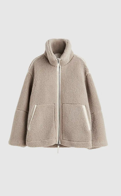 Jenny | Teddy Jacke Oversized Zendoo.de