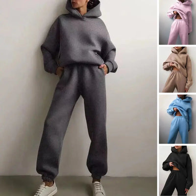 Elly | Kapuzenpulli und Jogginghosen Set für Damen Zendoo.de
