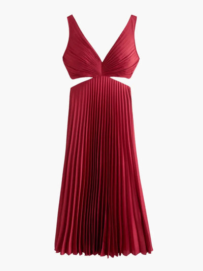 Kesley | Elegant Plissee-Kleid Zendoo.de