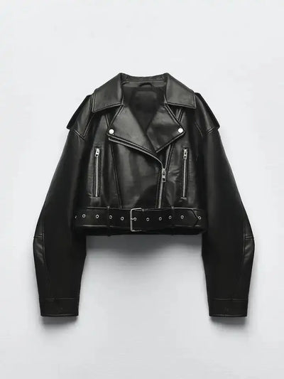Jenne | Übergroße Kunstlederjacke Zendoo.de
