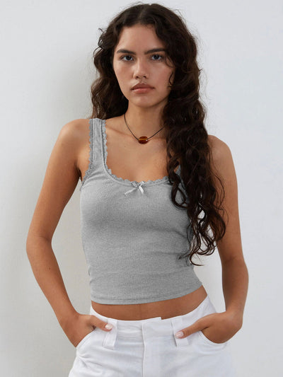 Nelli | Trendiges Rippen-Top für Damen