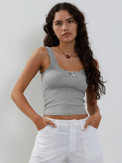 Nelli | Trendiges Rippen-Top für Damen
