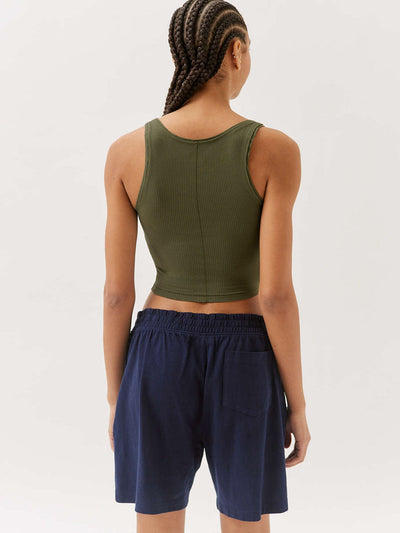 Ines | Trendiges Geripptes Tank-Top für Damen