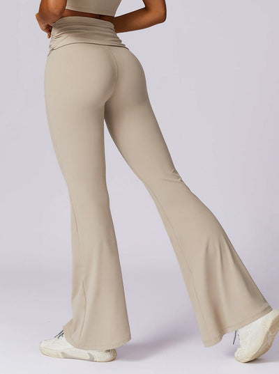 Elvira | High-Waist Leggings mit gerafftem Bund