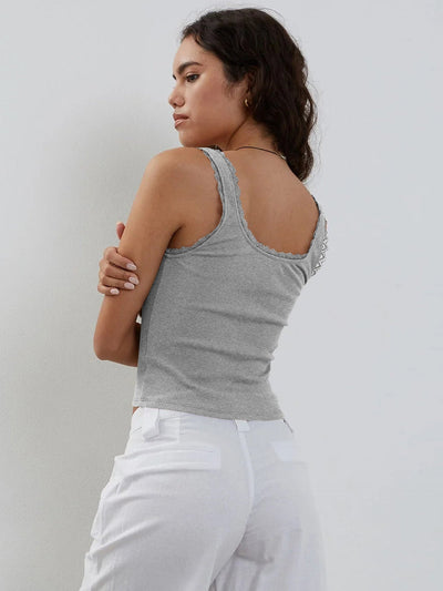 Nelli | Trendiges Rippen-Top für Damen
