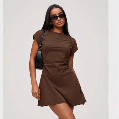 Minimalistisches T-Shirtkleid für Damen – Lässig, Modern & Kombistark