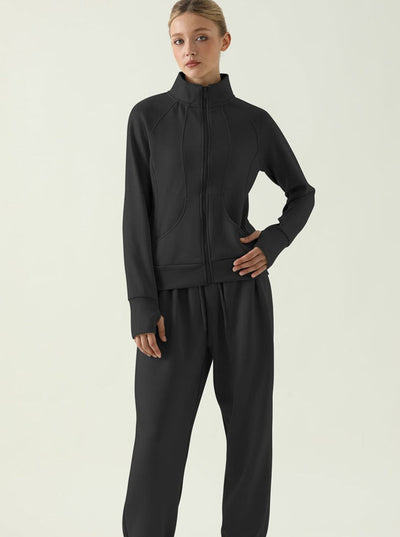 Mira | Sportliche Zip-Jacke mit Stehkragen