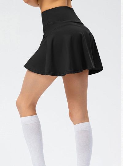 Sienna | Sportlicher Tennisrock mit integrierten Shorts