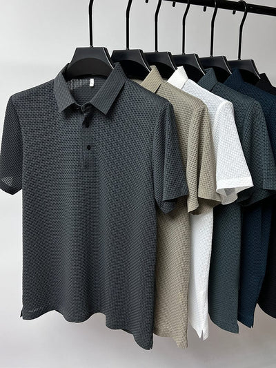 Morten | Herren-Poloshirt aus Mesh
